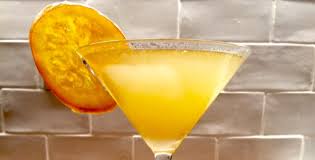 Mango Breakfast Martini made in a pnümix