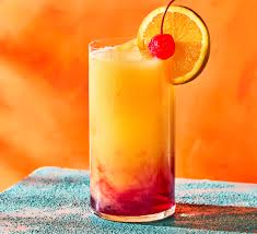 Tequila Sunrise made in a pnümix