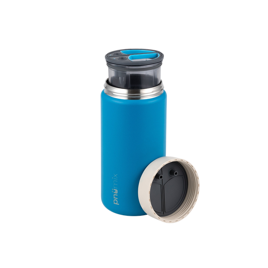 Keeps liquor and mixer separate until you press the button. No more batch cocktails - fresh beverages every time