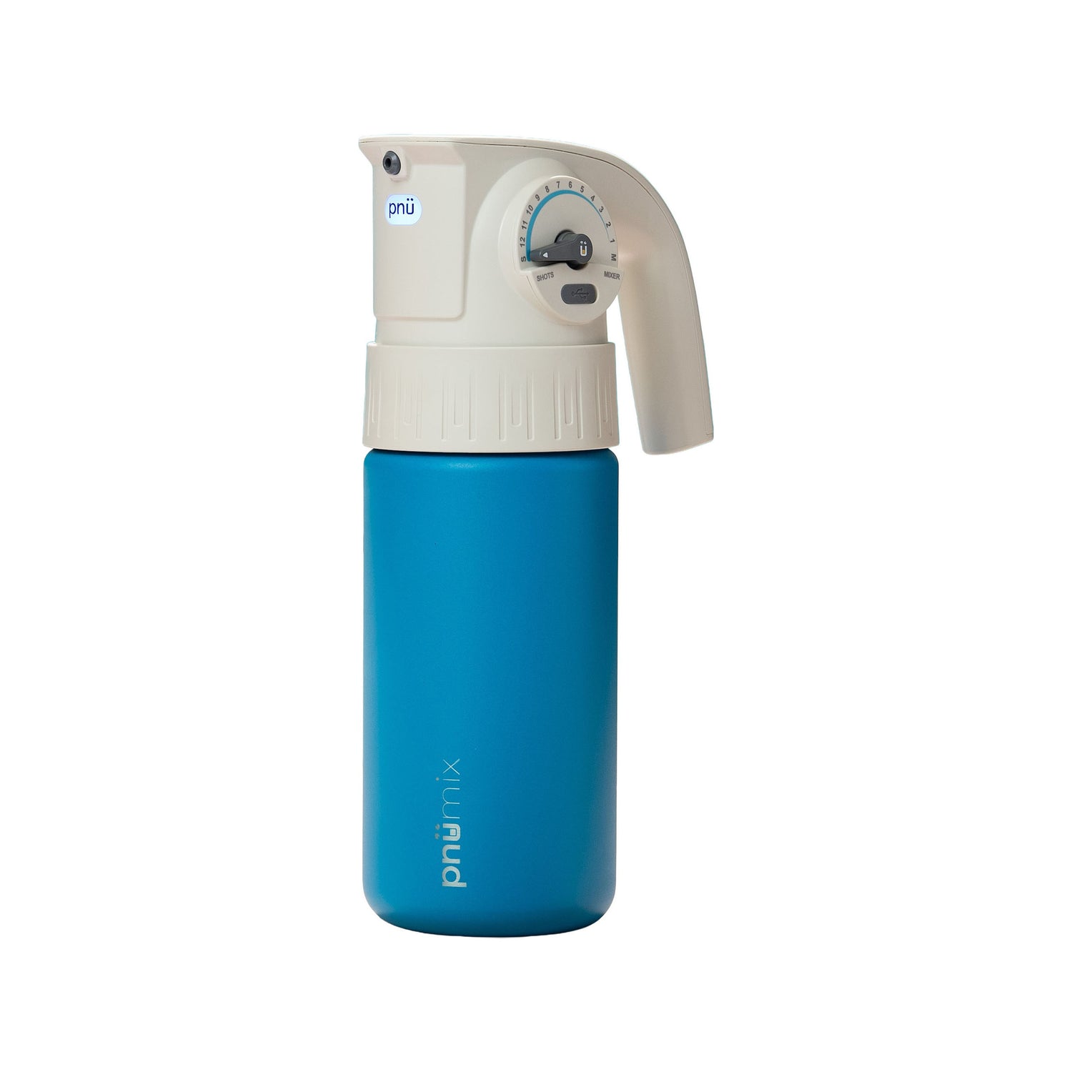 The pnümix® Personal Drink System - white background, clean edges, properly padded