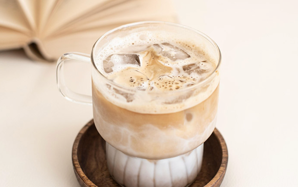 Coffee White Russian made in a pnümix
