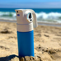 No more sand in your drinks or broken glass in the sand.  pnümix gives you portability and convince without giving up on taste and quality