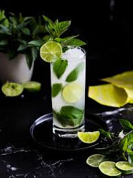 Mojito made in a pnümix