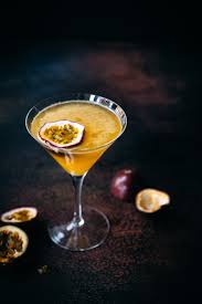 Passionfruit Martini made in a pnümix