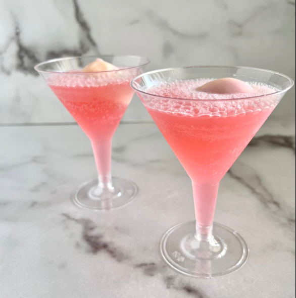 Pink Punch made in a pnümix