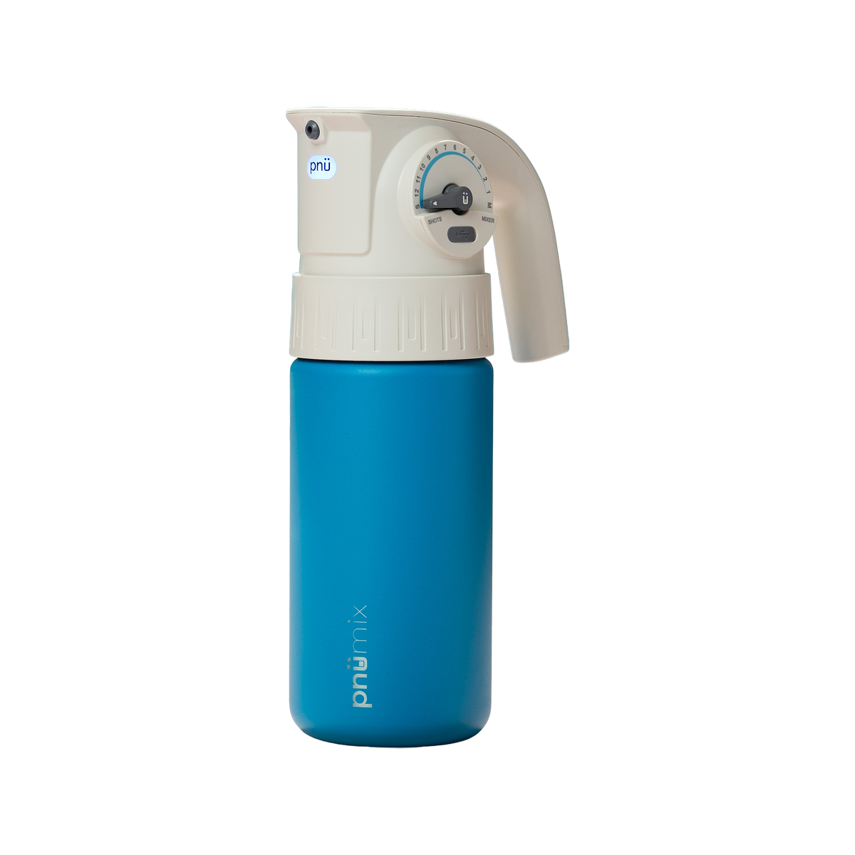 The pnümix® Personal Drink System - transparent, clean edges, properly padded