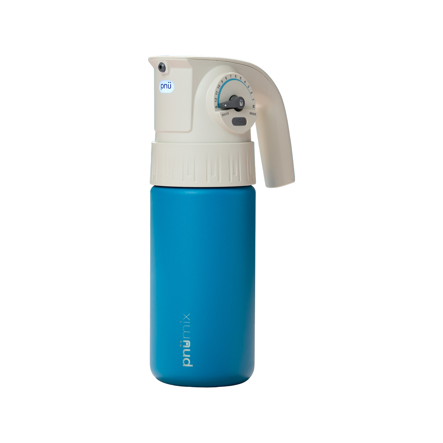 The pnümix® Personal Drink System - transparent, clean edges, properly padded