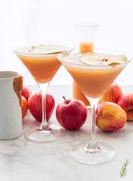 Caramel Apple Martini made in a pnümix